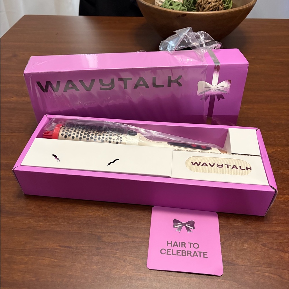 WAVYTALK Blowout Boost Ionic Thermal Heated Brush